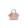 Bolso Bandolera Nuevo de Moda para Niñas con Cara Sonriente, Mini Bolso de Mano de PU con Cadena, Bolso de Hombro Versátil de Nicho de Gama Alta