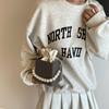 Moda Fresca Dulce Personalidad Bolso de Cadena con Perlas para Mujer 2024 Otoño Popular Nicho Bolso de Hombro Bolso Cruzado Bolsos
