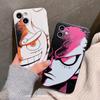 One Piece Luffy para Apple 15 Capa de telefone iphone12 Silicone Cobertura total 14 Personalidade Criativa 13 Resistente a quedas Macio