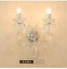 Lustre de cristal para sala de estar Luxo europeu elegante casa LED Villa americana Hall sala de jantar quarto escritório lâmpadas