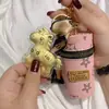 2026 999 oro puro Año del Caballo llavero de oro colgante pequeño, llavero "Hazte rico pronto", pequeño regalo de moda