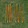 Haste de barraca suporte de haste para barraca acessórios de haste outdoor camuflado individual 2 duplo 3-4 pessoas suporte Haste liga de alumínio soldado individual