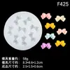 Conjunto de 6 peças de diferentes moldes em formato de coração e laço para sabonetes artesanais perfumados, moldes de silicone para bolo, culinária DIY