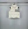 Ventas Directas de Fábrica Tb Chaleco Clásico de Cuatro Rayas Otoño e Invierno Chaqueta de Plumas Chaleco Grueso y Cálido Estilo Universitario Reductor de Edad Moderno