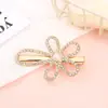 Pinza para el Cabello de Moda para Viajes, Pinza de Pato Estilo Celebridad de Internet Coreana, Elegante y con Estilo Accesorio para el Cabello con Pedrería, Pinza de Tiburón Versátil para Mechones Sueltos