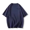 Camiseta Oversized de Manga Curta para Mulheres, Estilo Americano High Street Plus Size, Design Soltinho de Verão, Top Oversize Único, Tendência