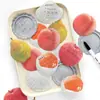 Notas Adhesivas Papermore con Forma Especial, Pequeñas para la Vida Diaria, Material Lindo de Frutas, Mensajes y Notas para Estudiantes, Pegatinas N Veces