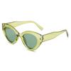 Gafas de sol de plástico de montura completa nuevas 2024 para hombre, moda, gafas de marca de moda europea y americana, comercio exterior transfronterizo, gafas de sol con protección UV