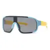Gafas de Sol Deportivas para Ciclismo al Aire Libre de Marco Grande para Hombres y Mujeres, Gafas a Prueba de Viento para Senderismo Nocturno, Gafas de Sol para Montañismo y Running
