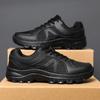 Tênis de Treino Masculino Preto Tênis de Treinamento Físico Ultra Leve Respirável Tênis de Corrida para Exterior Antiderrapante Solado Macio Sapatos de Segurança para Resgate