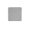 Em estoque Molde para Porta-Copos de Cristal Redondo Quadrado com Aplicação de Cola Molde Quadrado Pequeno Redondo para Xícara de Chá Bandeja Decorativa de Mesa Molde de Silicone