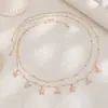 Cadena de Cintura de Estrella de Mar y Cola de Pez Estilo Vacaciones en el Océano, Cadena Corporal de Diseño de Nicho Ins, Accesorio de Cintura de Moda