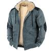 Chaqueta acolchada de algodón con forro marrón y sudadera con capucha con impresión digital 3D y estampado multicolor transfronterizo entre Europa y Estados Unidos