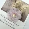 Coleção Primavera 5cm Flor de Lã Tridimensional Acessórios DIY Presilhas de Cabelo Elásticos de Cabelo Enfeites de Cabelo Broches Flores para Sapatos Acessórios de Roupa Materiais