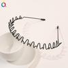 Diadema Básica de Metal Simple para Lavado de Cara, Pasador de Pelo Sin Costuras a Presión en la Parte Posterior de la Cabeza, Diadema, Accesorios para el Cabello al por Mayor