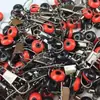Ganchos giratorios de acero inoxidable para pesca, conectores, giratorios de figura ocho, pasadores de liberación rápida, equipo de pesca