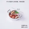 Mini Colgante de Olla Caliente Artificial Modelo Miniatura de Pato Mandarín para Olla Caliente Juguete Colgante Creativo Pequeño Regalo Promocional para Restaurante de Olla Caliente