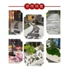 40 jin de seixos brancos naturais para paisagismo, pavimentação de jardins, vasos de flores, aquários, pavimentação de suculentas e construção com paralelepípedos.