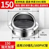 Capuz Espessado de Aço Inoxidável 304 para Fogão Integrado de Cozinha, Saída de Ar para Parede Externa, Saída de Ar à Prova de Chuva, Ventilação, Exaustão de Fumaça de Óleo