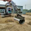 Compactadora Vibratoria Hidráulica para Taludes, Compactadora para Excavadora, Equipo Compactador de Oruga para Carreteras