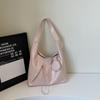 Bolsa Casual de Grande Capacidade para Mulheres 2025 Nova Moda Verão Moderna Bolsa Tote Estilo Faculdade Comutadora Ombro Transversal