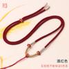 Jade Alto Cargo Cuerda DIY Joyería Collar de Oro Colgante Cuerda de Collar Venta al por Mayor Hombres y Mujeres Ajustable Versátil Colgante Cuerda Roja