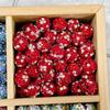 Bola de diamante incrustada con cuentas de cristal de pedrería, cuentas con agujero, cuentas espaciadoras, hechas a mano, material para colgante de pulsera de mano, accesorios de joyería DIY al por mayor