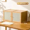 Gabinete de ventana abuhardillada para balcón para uso doméstico, a prueba de sol, gabinete de almacenamiento tatami integrado de montaje en pared, almacenamiento de artículos varios, gabinete de almacenamiento combinado de pie
