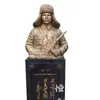 Retrato de Celebridade de Meio Corpo em Cobre Ornamento de Figura Escolar Escultura de Figura em Cobre Fundido Figura Estátua de Cobre Lei Feng