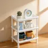BNBSCorner Estante Triangular Mini de Escritorio Portavasos de Esquina de Pared Organizador de Tazas de Té para Escritorio de Oficina