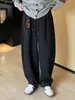 Chegada Nova Outono 2026: Calça Casual Masculina Minimalista Tendência, Perna Larga Solta, Estilo Relaxado, Versátil, Caimento Fluido, Perna Reta