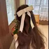 Grampo de Cabelo com Laço de Fita Super Fada Floral Bolinhas Pinça Jacaré Meio Preso Acessórios de Cabelo Novo