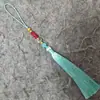 Colgante de borla de bambú con patrón de nube directo de fábrica, broche para cheongsam, borla para saquito, colgante para abanico, accesorio de estilo antiguo Hanfu