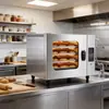 Mengshi Forno Comercial Multifuncional Forno a Vapor Forno de Ar Máquina Tudo-em-Um Forno Elétrico Comercial Totalmente Automático Forno para Pato Assado