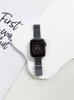 Correa de reloj milanesa magnética delgada de doble sección adecuada para Apple iWatch 11.ª generación 10/987Se