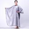 Tela especial para corte de cabello de salón de peluquería, tela para cortar cabello, teñir y planchar, estilo TikTok, seda gris arrugada