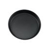 Assadeira antiaderente de pizza em aço carbono assadeira pizza disco leve placa de torta de aço carbono doméstico un-stick bolo molde