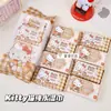 Mini Lenços Umedecidos Originais Sanrio Hello Kitty Tamanho Estudante Portátil para Limpeza das Mãos e Boca