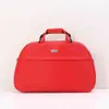 Bolsa de viagem portátil com logo imprimível, bolsa de bagagem leve e à prova d'água, bolsa de viagem para viagens, embalagem para bolsa de roupas esportivas e fitness