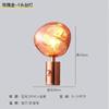 Estilo Nórdico Novo Design Pós-Moderno Luxo Leve Sala de Estar Decoração Macia Criativa Celebridade da Internet Arte Mesa de Cabeceira Quarto Luminária de Mesa