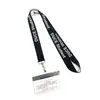 Cordões para Crachás de Identificação de Trabalho, Crachás de Exposição, Cordões de Marca, Serigrafia, Transferência Térmica, Impressão de Cordões com Logo