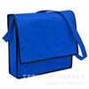 NWB006 - Bolsa de tela no tejida con solapa, horizontal, con espalda inclinada, portátil, para la escuela, para exhibición publicitaria, bolsa de compras ecológica