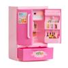 Mini Electrodomésticos Pequeños Juguete de Casa de Juego para Niños Lavadora Secadora de Pelo Ventilador Pequeño Aire Acondicionado