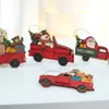 Yoyo 32 Árvore de Natal Presente Pingente de Carro de Madeira Decorações de Natal Retrô