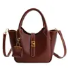 Bolso Bandolera Sencillo de Color Sólido, Nuevo Bolso de Hombro Casual Elegante para el Trabajo, Bolso Versátil de Moda Retro al por Mayor para Mujeres