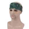 Faixa de cabelo esportiva mais vendida internacionalmente para homens, faixa camuflada absorvente de suor e antiperspirante, faixa para cabelo de verão para atividades ao ar livre, fitness, corrida, ciclismo