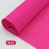 Papel crepom de cor degradê papel amassado papel flor dobrada espessado rosa cravo papel colorido material de papel DIY feito à mão jardim de infância