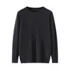 Suéter de Punto Consinee para Hombre Cuello Redondo 100% Cachemira Pura Patrón Acolchado Lujo Accesible Negocios Talla Grande Se Puede Enviar en Nombre de Otros