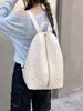 Mochila de gran capacidad casual de alta gama transfronteriza, nueva moda otoño 2026 mochila de viaje para el trabajo con estampado de diamantes
