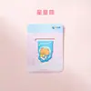 Marcador de página magnético de alto valor criativo para estudantes, magnético de dupla face, fofo, estilo cartoon, ins, marcadores inspiradores versáteis